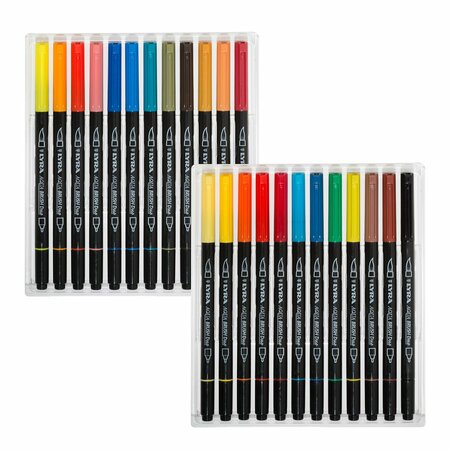 LYRA Aqua Brush Duo Art Markers, 24 Colors L6521240